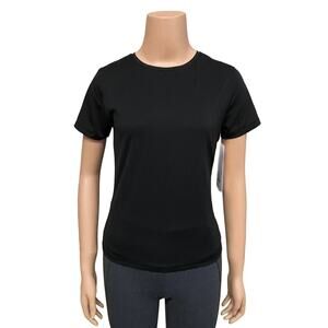 Rhone Ultimate Layer Short Sleeve Tee Sz M Fits S New $48 Black Fitted Tight Fit